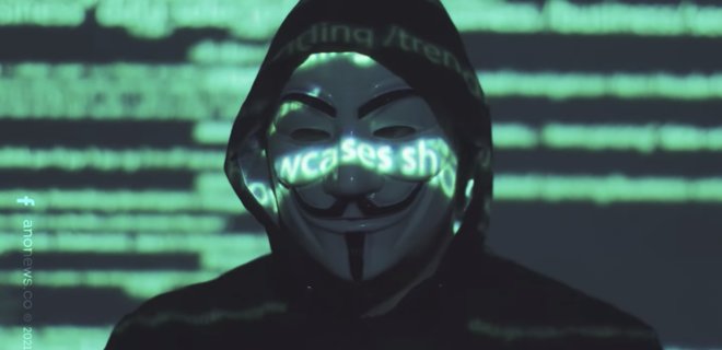 Anonymous выложили 28 Гб данных взломанного ими ЦБ России и записали обращение к Путину - Фото