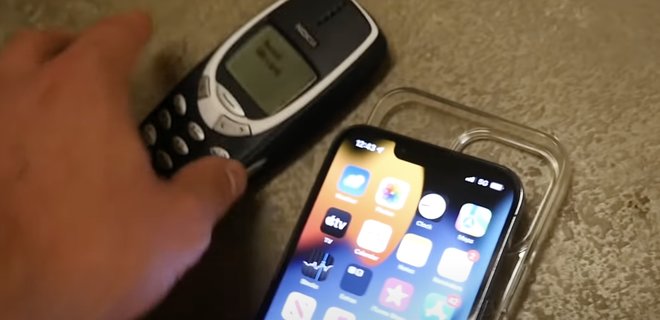 iPhone 13 Pro и Nokia 3310 сбросили с 25 этажа – видео - Фото