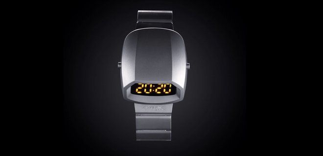 Создатели Cyberpunk 2077 представили необычные титановые часы - Фото
