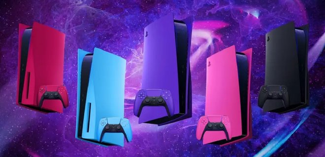 PlayStation 5 отримала п'ять нових кольорів, а DualSense – ще три - Фото