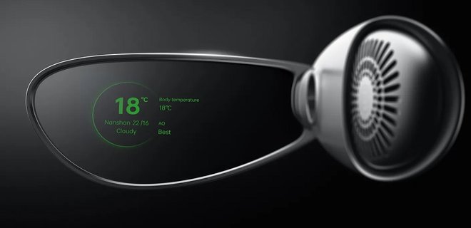 Oppo випустила AR-окуляри Air Glass із вбудованим проектором - Фото