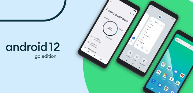 Android 12 Go edition для бюджетных смартфонов выйдет в 2022 году - Фото