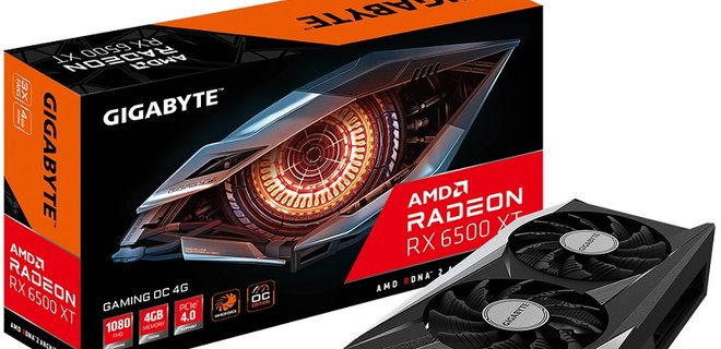 Видеокарты AMD Radeon RX 6500 XT уже продаются в Украине, но в них впечатляет только цена - Фото