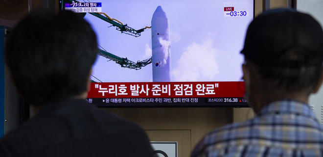 Південна Корея успішно вивела на орбіту супутники за допомогою ракети власної розробки – відео - Фото