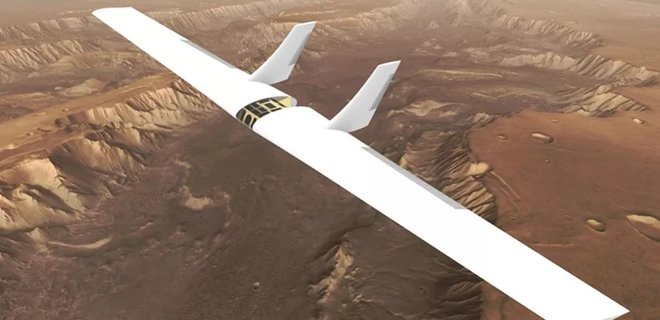 В Арізоні випробували літак-планер для Марса: він працює від вітру та літає як альбатрос - Фото