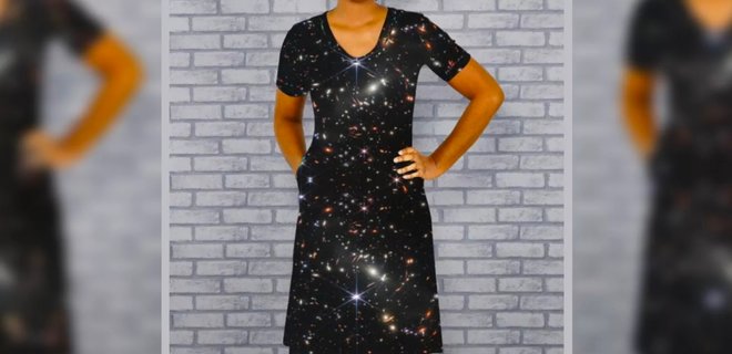 В США модный бренд выпустил одежду с фото галактик от телескопа 