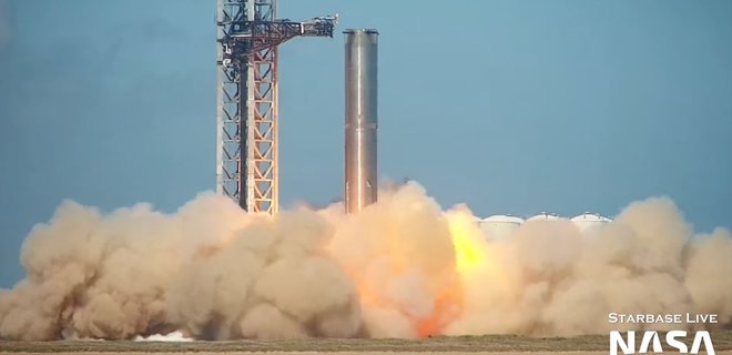 SpaceX провела мощнейшие испытания двигателей корабля Starship – видео - Фото