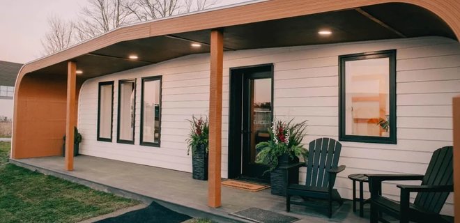 У США надрукували перший у світі будинок з екологічно чистих біоматеріалів - Фото