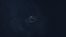 SpaceX показала фото зі старту ракети з інтернет-супутниками OneWeb