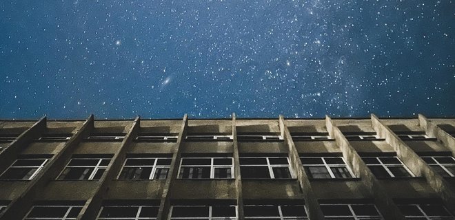 Как выглядит звездное небо над Украиной во время отключения света – фото из соцсетей - Фото