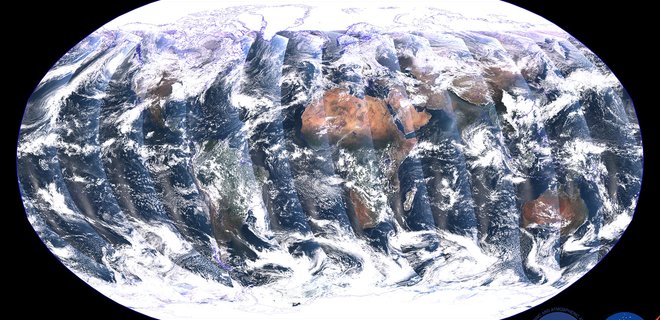 Американський супутник показав детальне фото всієї Землі з космосу - Фото