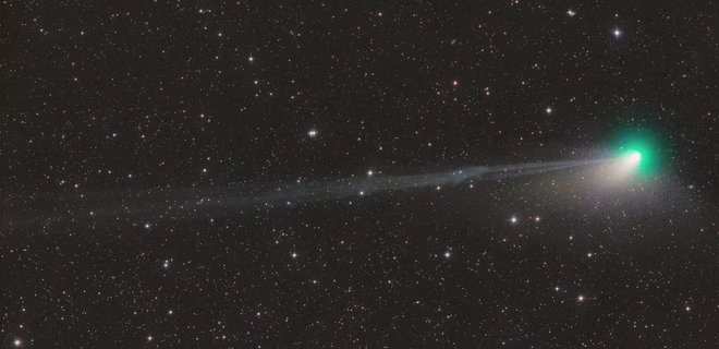Астрофотограф показав, як комета втратила хвіст через сонячну бурю – фото - Фото