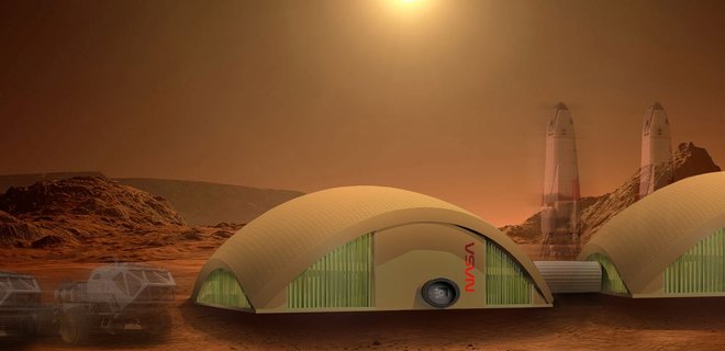 Архитекторы создали проект домов из грибов для колоний на Марсе – фото - Фото