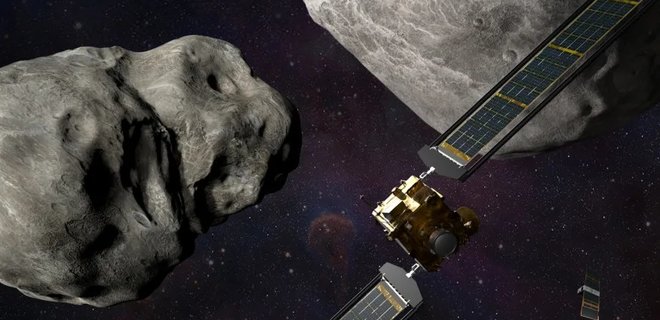 Зіткнення корабля з астероїдом вибило 1100 тонн породи. Це допоможе захистити Землю - Фото