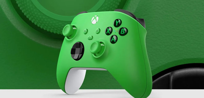 У Xbox з'явився перший зелений бездротовий геймпад - Фото
