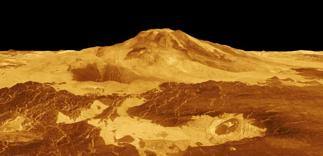 На Венере нашли активный вулкан. Ранее считалось, что их там нет - Фото
