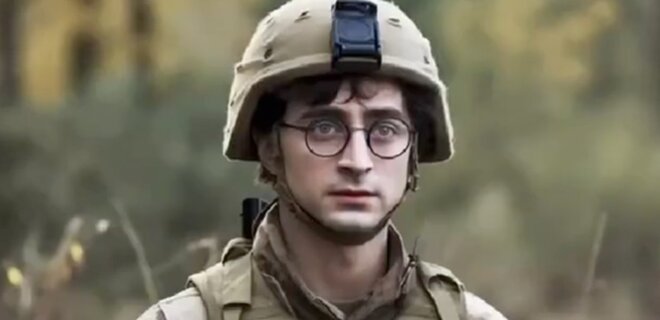 Минобороны показало Гарри Поттера и Хагрида в форме ВСУ – видео, созданное ИИ - Фото
