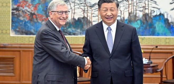 Си Цзиньпин встретился с Биллом Гейтсом. Китай обещал присоединиться к борьбе с пандемиями - Фото