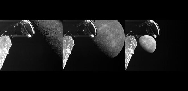 Европейский зонд прислал изображение Меркурия с близкого расстояния – фото - Фото