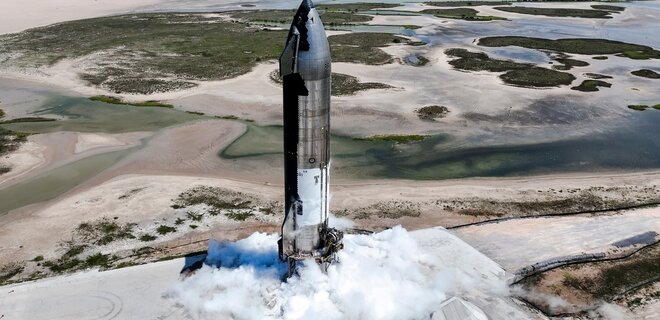 SpaceX протестировала двигатели Starship перед следующим запуском огромного корабля – фото - Фото