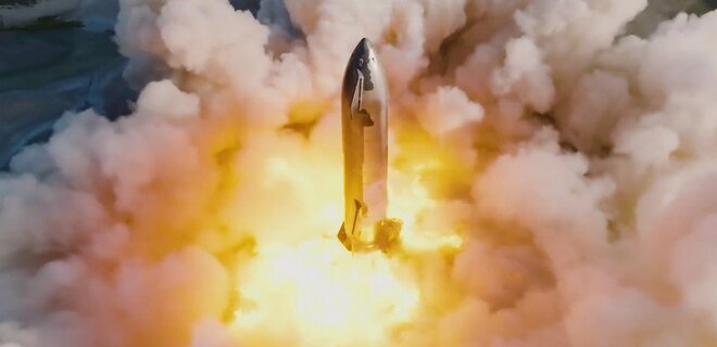 SpaceX запустила космический корабль Starship перед вторым испытательным полетом – видео - Фото