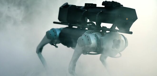 В США создали робота-собаку с огнеметом. Он свободно продается – видео - Фото