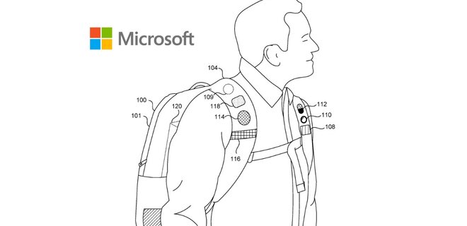 Microsoft запатентувала смартрюкзак зі штучним інтелектом. Що він зможе робити - Фото