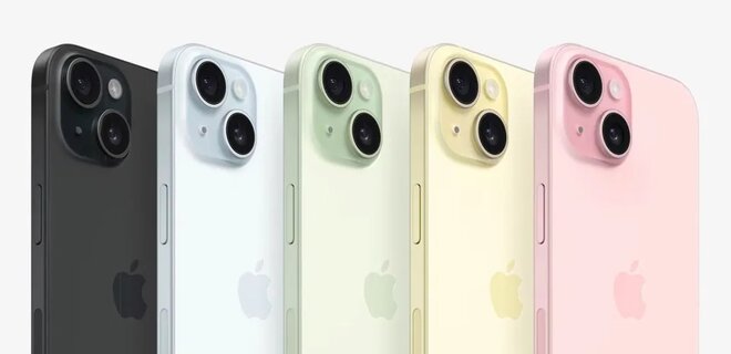 Apple представила новые iPhone 15 с портом USB-C - Фото