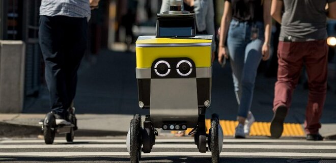 Полиция задержала воров благодаря записи робота. Serve Robotics подозревают в слежке - Фото